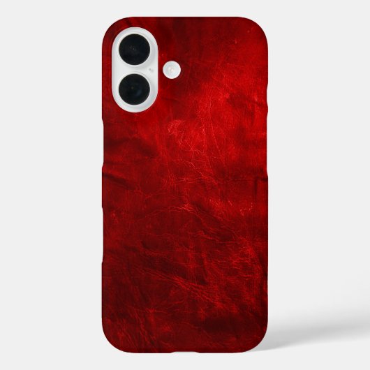 Hintergrund für rotes Leder Case-Mate iPhone Hülle (Rückseite)