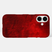 Hintergrund für rotes Leder Case-Mate iPhone Hülle (Rückseite (Horizontal))