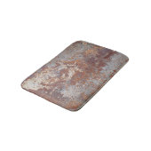 Hintergrund für ruhende Metalltextur Badematte (Schrägansicht)