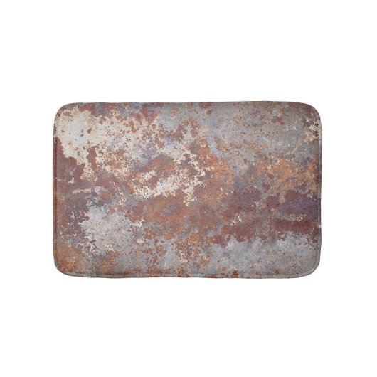 Hintergrund für ruhende Metalltextur Badematte (Vorderseite)