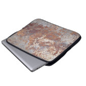 Hintergrund für ruhende Metalltextur Laptopschutzhülle (Vorne Knopf)