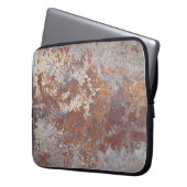 Hintergrund für ruhende Metalltextur Laptopschutzhülle (Vorderseite Links)