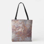 Hintergrund für ruhende Metalltextur Tasche (Rückseite)