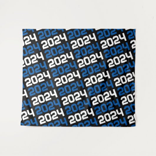 Hintergrund für Schwarz und Blau des Abschlusses Wandteppich (Vorderseite (Horizontal))