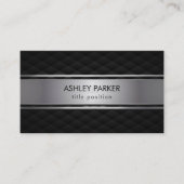 Hintergrund für schwarze Diamanten Visitenkarte (Vorderseite)