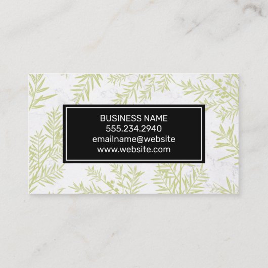 Hintergrund für schwarze Rahmen in Junioren-Branch Visitenkarte (Rückseite)