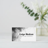 Hintergrund für schwarzes Rauchen 678 Visitenkarte (Stehend Vorderseite)