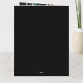 Hintergrund für Sukkulatur und Blume Karte (Rückseite)