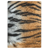 Hintergrund für Tiger Stripe-Print Klemmbrett (Rückseite)