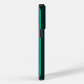 Hintergrund für türkisfarbene Streifen Case-Mate iPhone Hülle (Rückseite / Rechts)