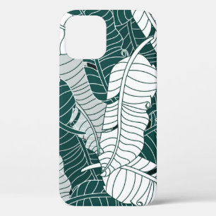 Hintergrund für Vintage Blätter Muster Case-Mate iPhone Hülle