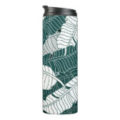 Hintergrund für Vintage Blätter Muster Thermosbecher (Nach rechts gedreht)