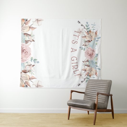 Hintergrund für Virtual Woodland BOHO Dusche Wandteppich (Beispiel (Horizontal))