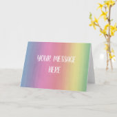 Hintergrund für Wasserfarben - Anpassen Sie Ihre e Karte (Gelbe Blume)