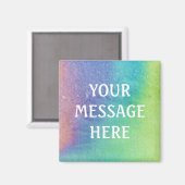 Hintergrund für Wasserfarben - Anpassen Sie Ihre e Magnet (Vorderseite/Rückseite)