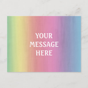 Hintergrund für Wasserfarben - Anpassen Sie Ihre e Postkarte