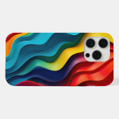 Hintergrund für Wind-Regenbogen iPhone Hülle (Rückseite (Horizontal))