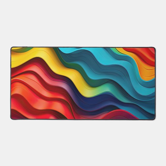 Hintergrund für Wind-Regenbogen Schreibtischunterlage (Vorderseite)