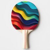 Hintergrund für Wind-Regenbogen Tischtennis Schläger (Vorderseite)