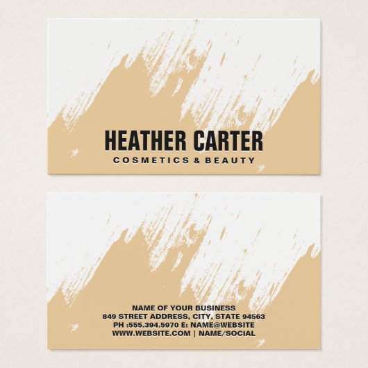 Hintergrund gebürstet (Vorne & Hinten)