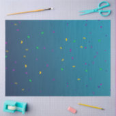 Hintergrund geometrischer Aquamariner Magentapunkt Seidenpapier (Basteln)