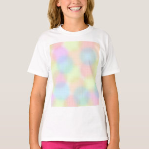Hintergrund geometrischer farbiger Musterdesign T-Shirt