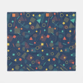 Hintergrund Geometrisches Muster Fleece Blanket (Vorderseite (Horizontal))