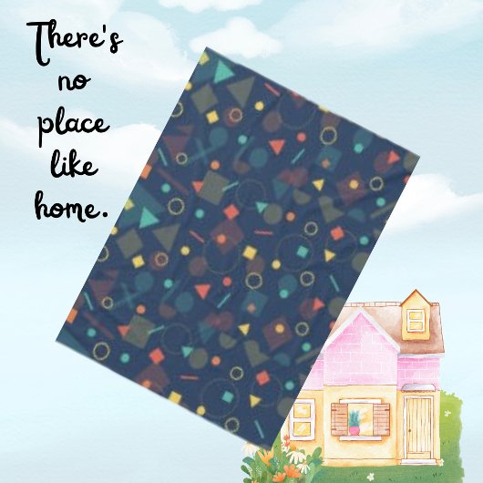 Hintergrund Geometrisches Muster Fleece Blanket