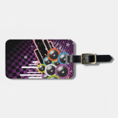 Hintergrund Gepäckanhänger (Vorderseite horizontal)