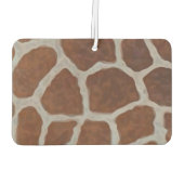 Hintergrund Giraffe Print Pattern Autolufterfrischer (Rückseite)