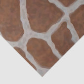 Hintergrund Giraffe Print Pattern Seidenpapier (Ausschnitt)