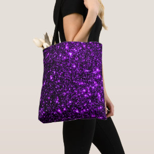 Hintergrund Glitzer - Lila Tasche