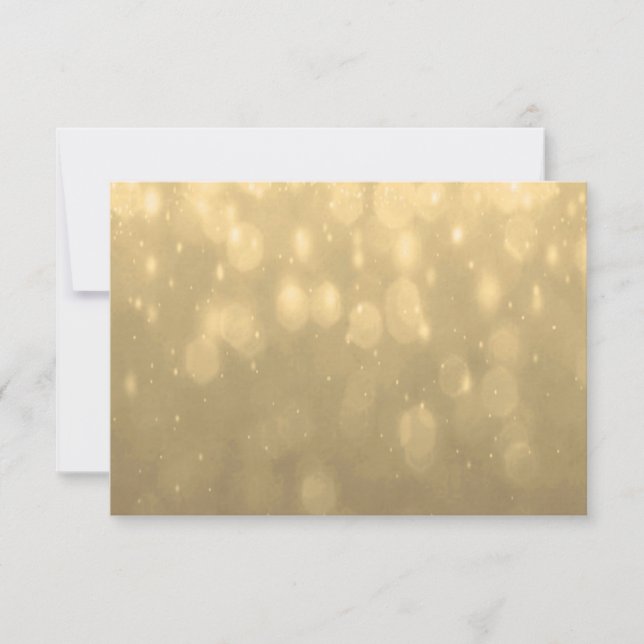 Hintergrund - Gold Bokeh Glitzer Lights (Vorderseite)