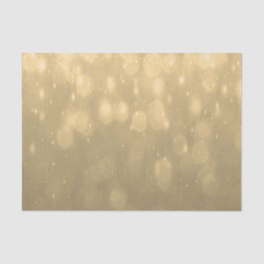 Hintergrund - GoldBokeh Glitzer-Lichter Seidenpapier (Vorderseite)