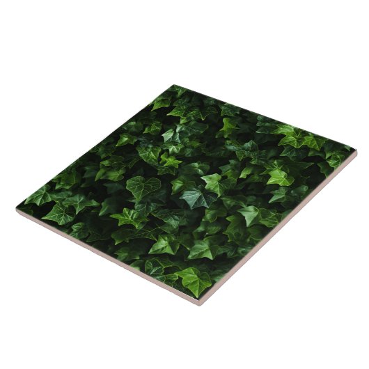 Hintergrund, grüne Blätter, naturalistischer Reali Fliese (Seite)