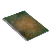 Hintergrund grunge Vintag alt Notizblock (Rechte Seite)