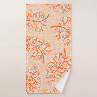 Hintergrund Herbst. Leaf-Hintergrund Badehandtuch