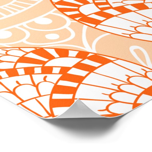 Hintergrund Herbst. Leaf-Hintergrund Poster (Ecke)