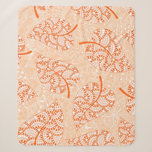 Hintergrund Herbst. Leaf-Hintergrund Sherpadecke (Vorderseite)