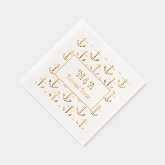 Hintergrund - Hochzeitsessen Servietten Mit Folie (Rechts)