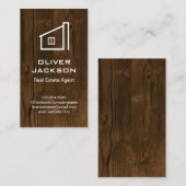 Hintergrund Holz Visitenkarte (Vorne/Hinten)