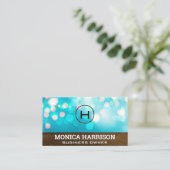 Hintergrund | Holzplatte Visitenkarte (Stehend Vorderseite)