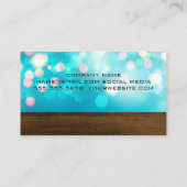 Hintergrund | Holzplatte Visitenkarte (Rückseite)