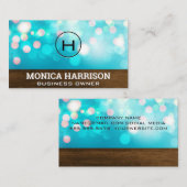 Hintergrund | Holzplatte Visitenkarte (Vorne/Hinten)