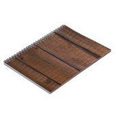 Hintergrund-Holzstruktur Notizblock (Linke Seite)