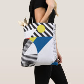 Hintergrund im Retro-modernen Stil Tasche (Von Nahem)