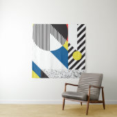 Hintergrund im Retro-modernen Stil Wandteppich (Beispiel (Horizontal))