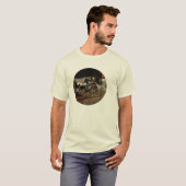 Hintergrund in Hollywood T-Shirt (Vorne ganz)