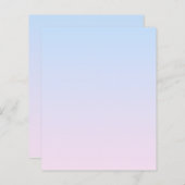 Hintergrund in Pink und Blau (Vorne/Hinten)