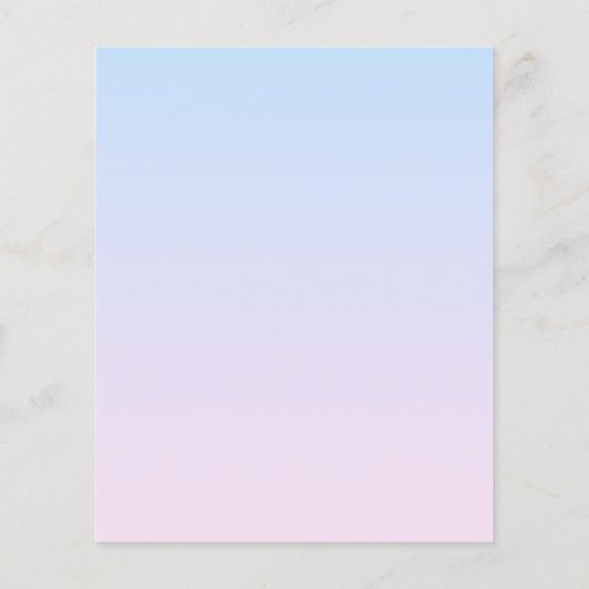 Hintergrund in Pink und Blau (Rückseite)